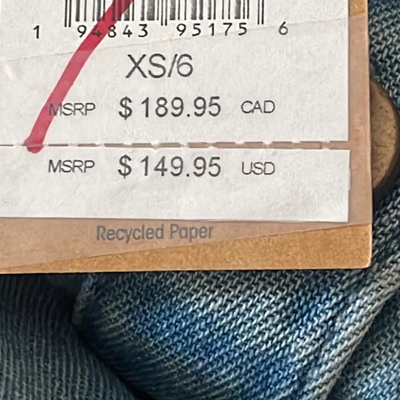 Billabong Salty Blonde Sunday Uniform denim work jumpsuit overalls size XS/6 - Picture 16 of 16